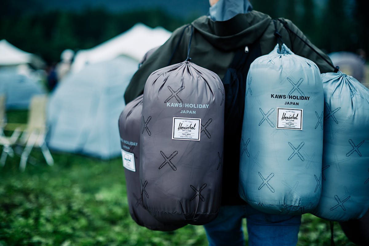 herschel kaws bag